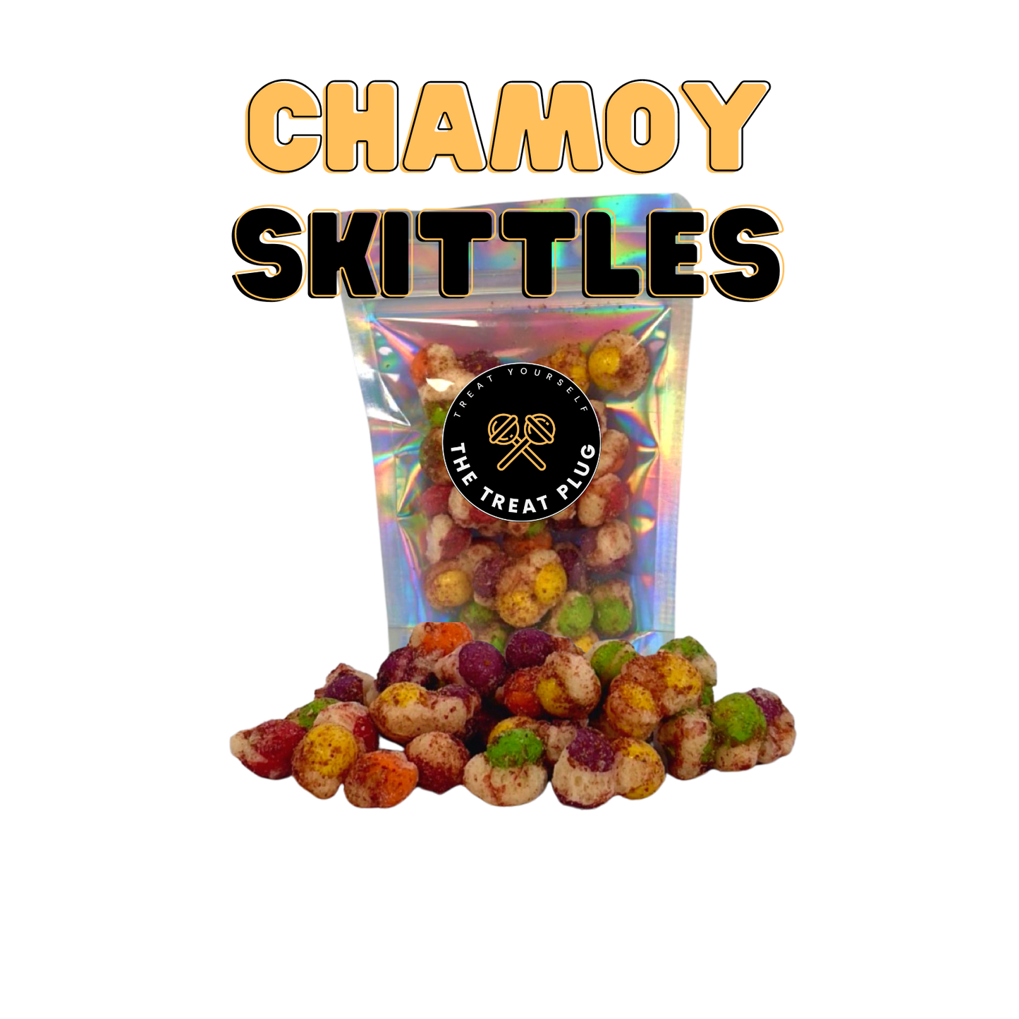 Freeze Dried Chamoy Skittles