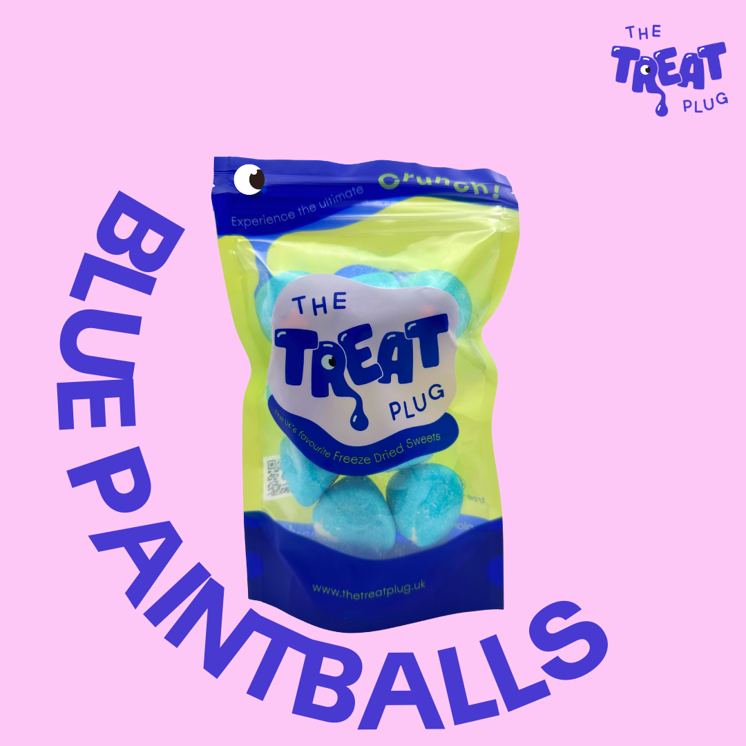 Freeze Dried Blue Paintballs