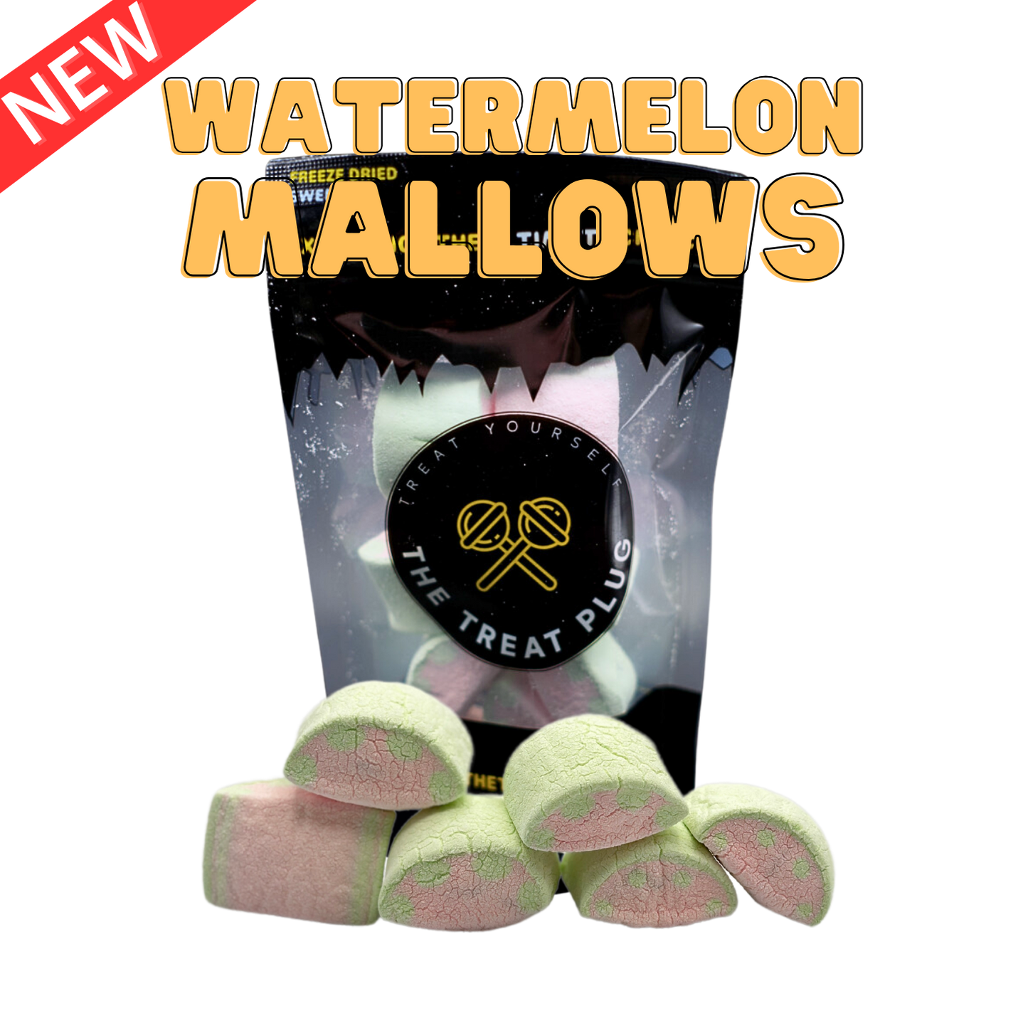 Freeze Dried Watermelon Mallows