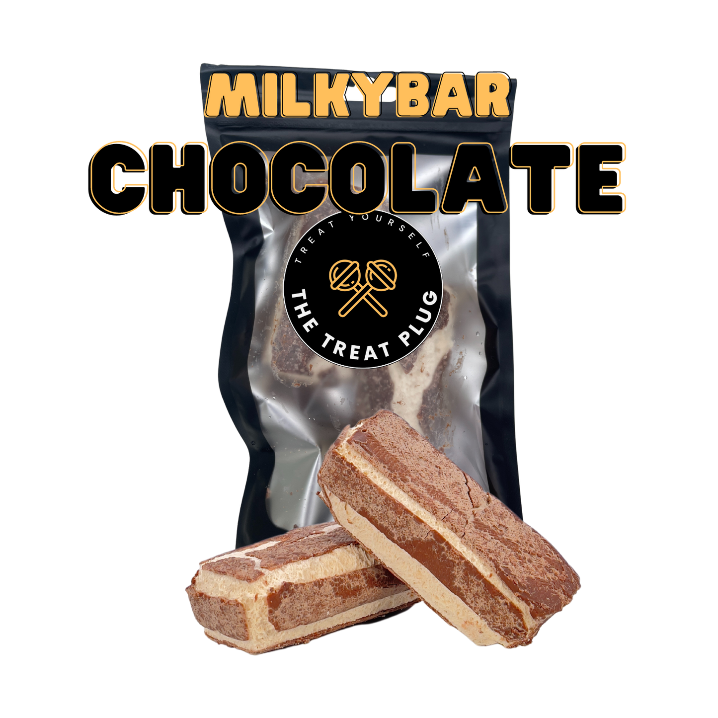 Freeze Dried Milky Bar Chocolate