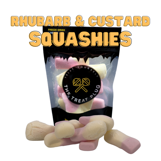Freeze Dried Squashies Rhubarb & Custard