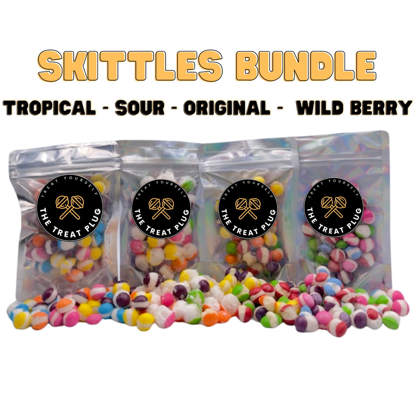 Freeze Dried Skittles Variety Bundle