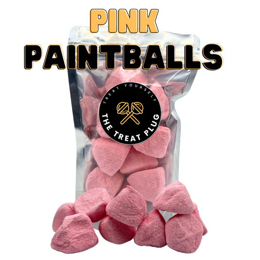 Freeze Dried Pink Paintballs