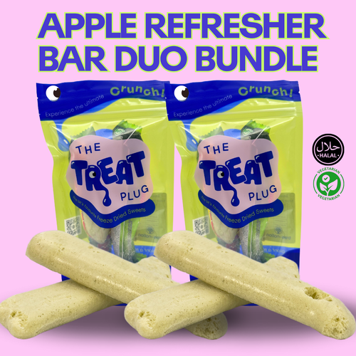 Freeze Dried Sour Apple Refresher Bar Duo Bundle