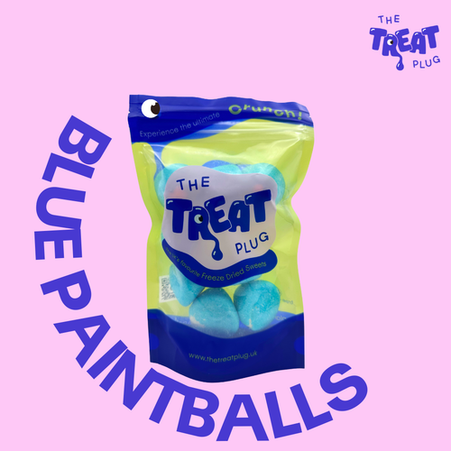 Freeze Dried Blue Paintballs