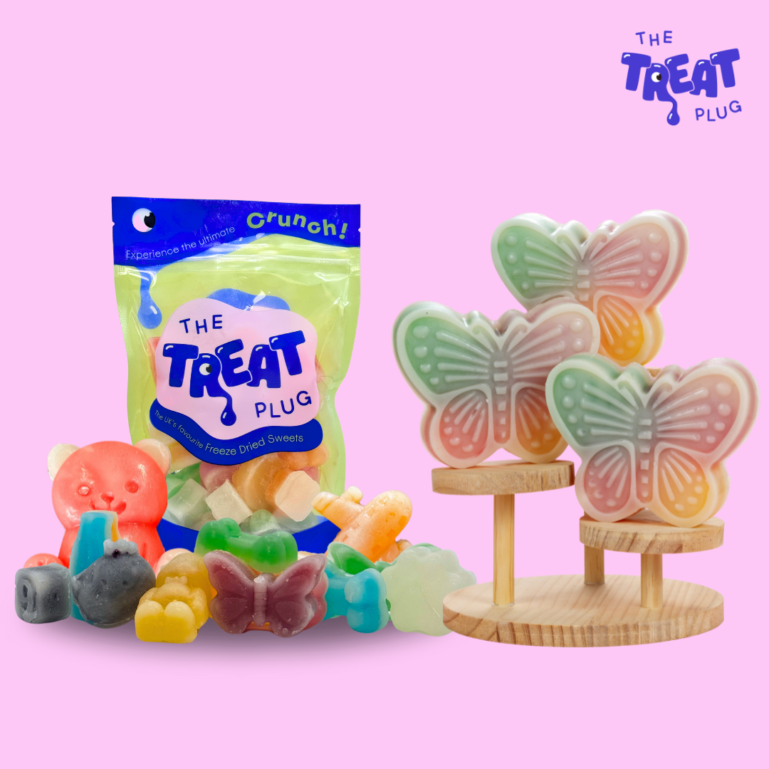 Tiktok Viral Wax Candies - Viral Bundle - 185g Wax Candies and Large Single (Butterfly)