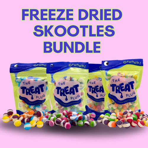 Freeze Dried Rainbow Crunch Bundle - Original, Sour, Tropical, Mixed Berries