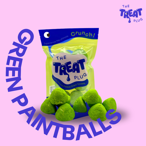 Freeze Dried Green Paintballs