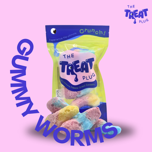 Freeze Dried Gummy Worms