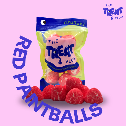 Freeze Dried Red Paintballs