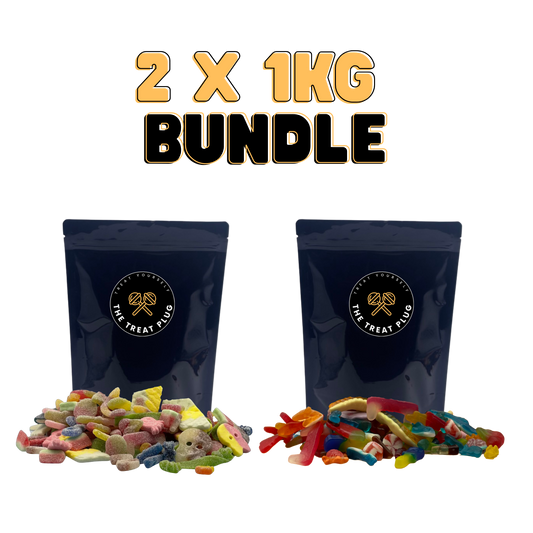 2 x 1kg Pick N Mix Deal ( 1KG FIZZY + 1KG GUMMY)