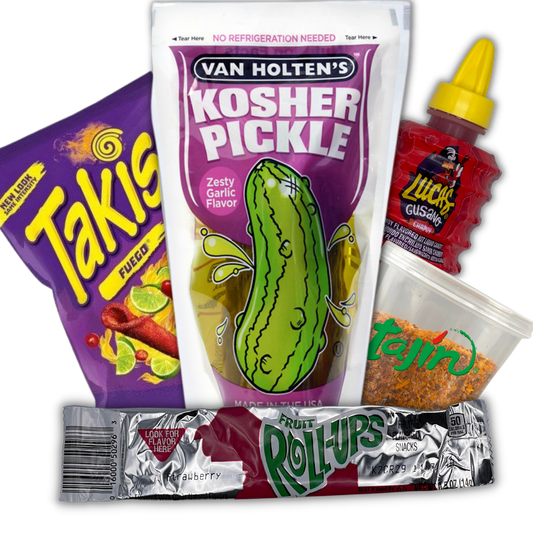 Large Kosher Takis Chamoy Pickle Kit